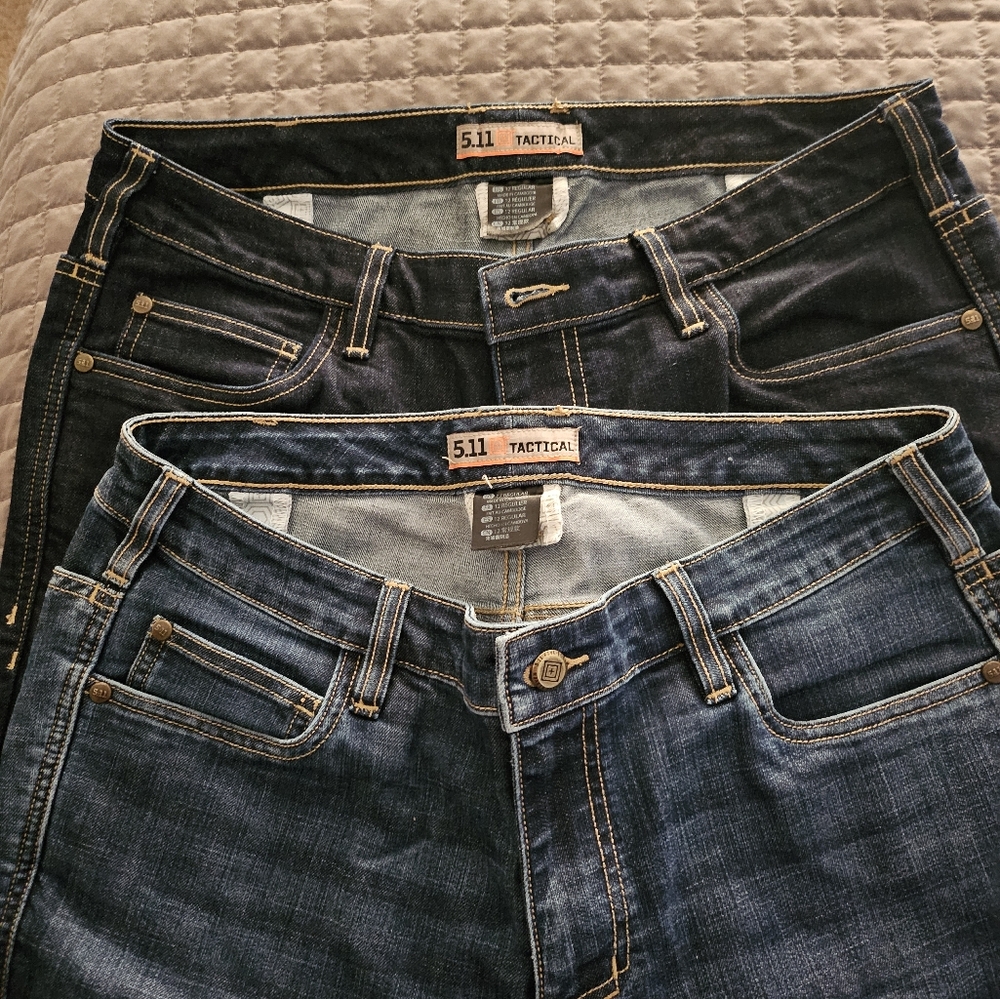 Set of 5.11 Tactical Jeans size 12